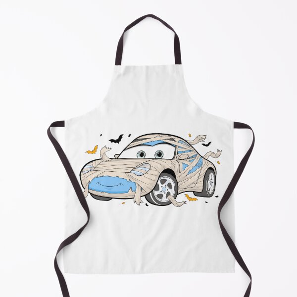 Item preview, Spooky Wrapped Car Halloween Cartoon Illustration designed and sold by DylanDavi30916.