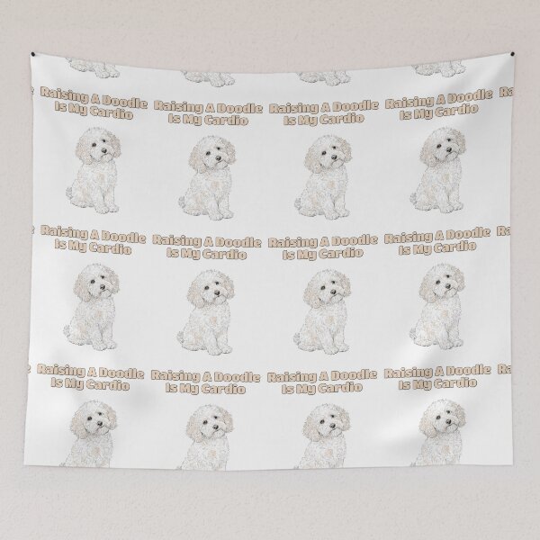 Item preview, Goldendoodle Owner Cardio Fitness Funny Quote designed and sold by NatureUnleashed.