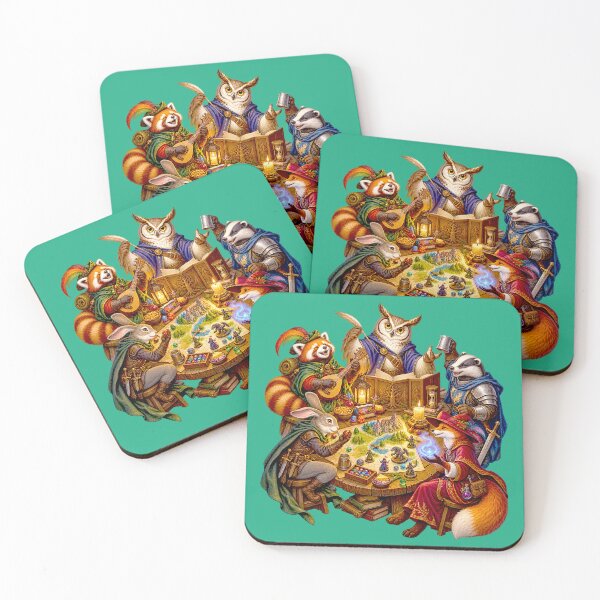 Item preview, Animal Adventurers Party Tabletop RPG Fantasy designed and sold by SVox.