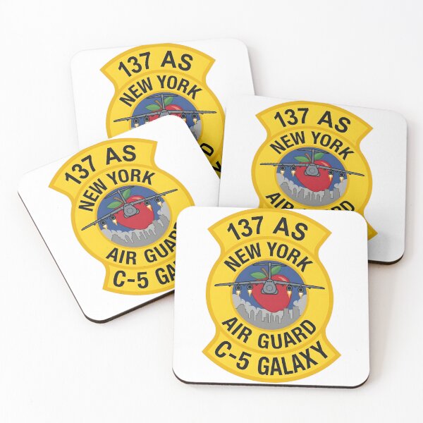 Item preview, USAF 137th Airlift Squadron New York Air National Guard Patch designed and sold by CharlieDesings.