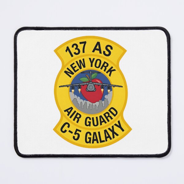 Item preview, USAF 137th Airlift Squadron New York Air National Guard Patch designed and sold by CharlieDesings.