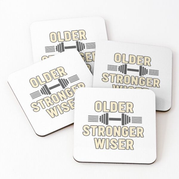 Item preview, OLDER. STRONGER. WISER designed and sold by MaciejErdon.
