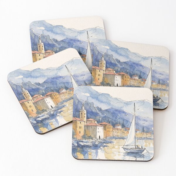 Item preview, Seaside village designed and sold by sid1802.