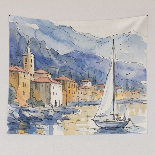 Item preview, Seaside village designed and sold by sid1802.