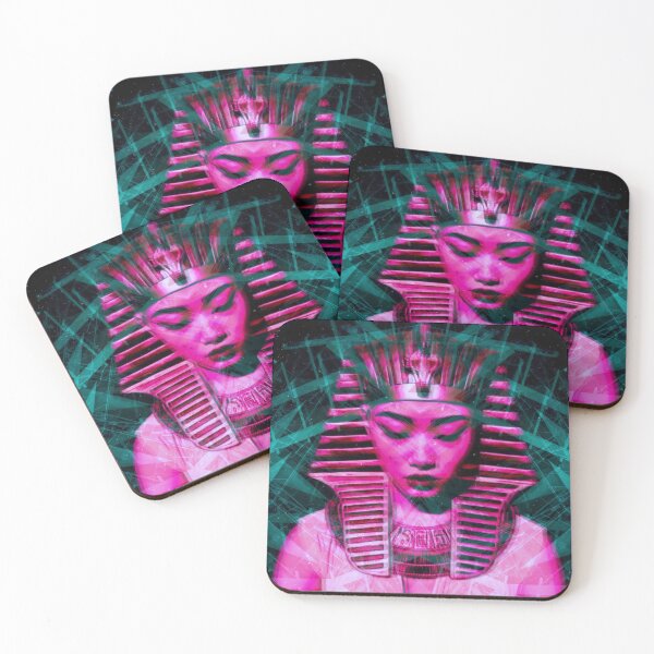 Item preview, Modern Portrait Digital Art Pharaoh Colorful Y2K  designed and sold by CristianJArt.