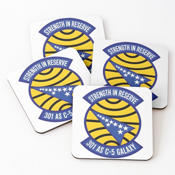Item preview, USAF 301st Airlift Squadron C-5 Galaxy Emblem Patch designed and sold by CharlieDesings.