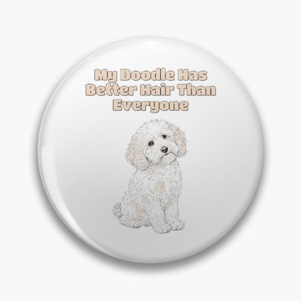 Item preview, Goldendoodle Curly Hair Funny Dog Brag Saying designed and sold by NatureUnleashed.