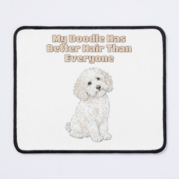 Item preview, Goldendoodle Curly Hair Funny Dog Brag Saying designed and sold by NatureUnleashed.