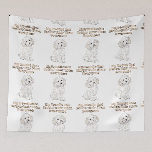 Item preview, Goldendoodle Curly Hair Funny Dog Brag Saying designed and sold by NatureUnleashed.