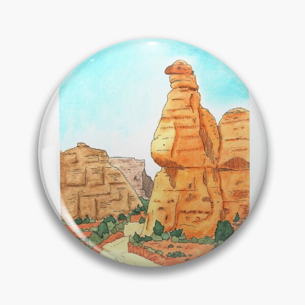 Item preview, Gooney Bird Rock Moab Watercolor designed and sold by LemonJulesArt.