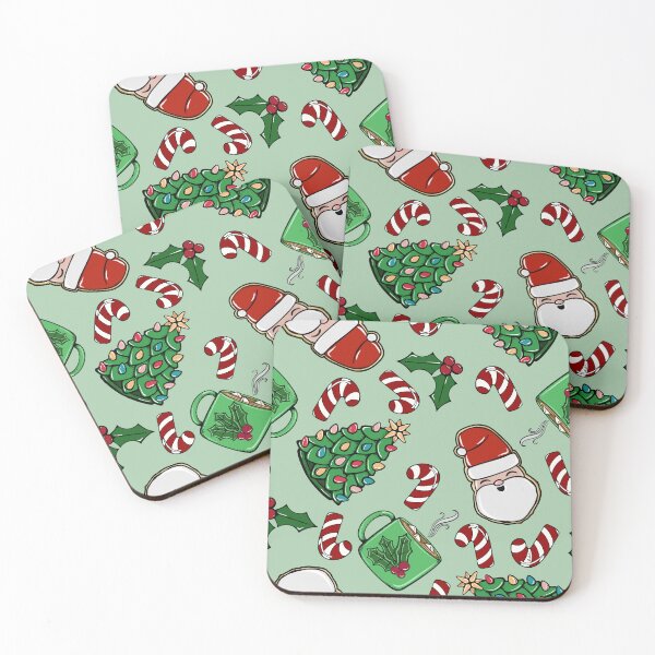 Item preview, Santa Cookies and Peppermint Cocoa designed and sold by studioaudrea.