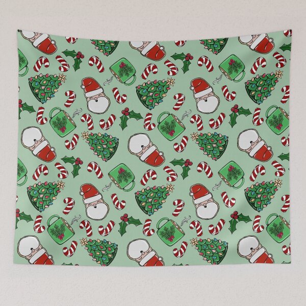 Item preview, Santa Cookies and Peppermint Cocoa designed and sold by studioaudrea.