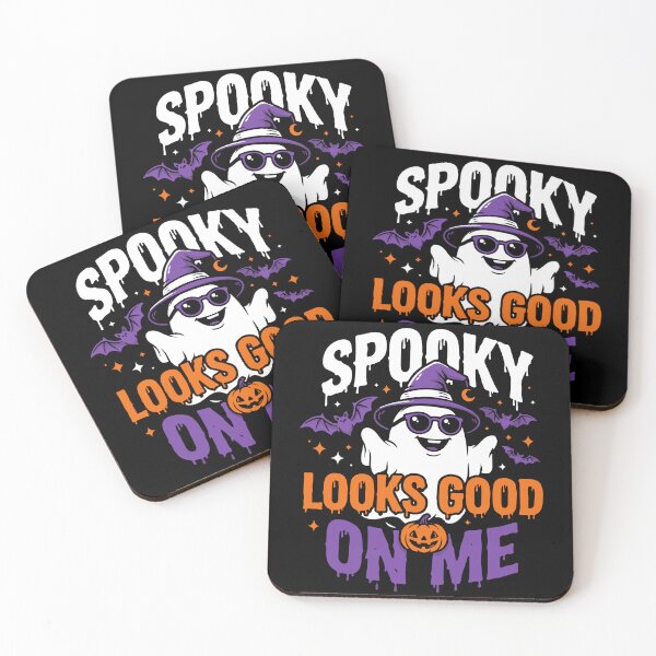 Item preview, Spooky Looks Good On Me Creative typography Design designed and sold by teeuniq.