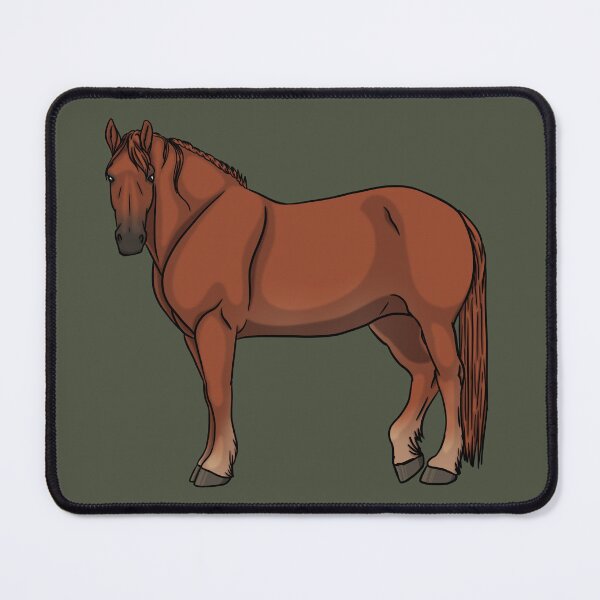 Item preview, Bright Chestnut Suffolk Punch designed and sold by Old Water Cryptid .