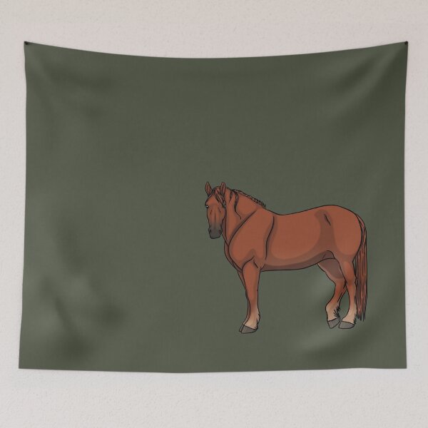 Item preview, Bright Chestnut Suffolk Punch designed and sold by Old Water Cryptid .