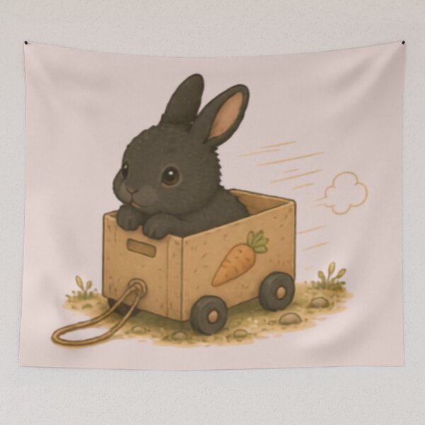 Item preview, Bunny Express designed and sold by MellowMunchkins.
