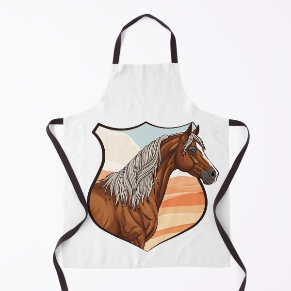Item preview, An Arabian horse, a coat of arms, and a desert designed and sold by Cheval-de-coeur.