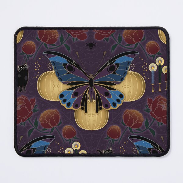 Item preview, Velvet Wings & Haunted Pumpkins designed and sold by Marla-und-Bob.