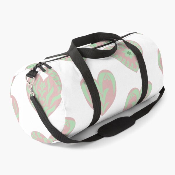 Item preview, Pastel Pink Heart Floral Pattern with Botanical and Decorative Motifs designed and sold by Ei-Ei.
