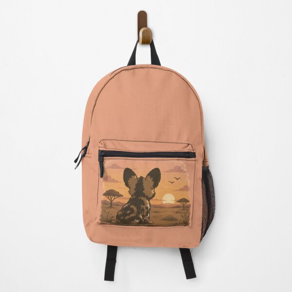 Item preview, Sunset Watcher African Wild Dog designed and sold by MellowMunchkins.