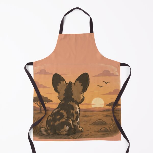 Item preview, Sunset Watcher African Wild Dog designed and sold by MellowMunchkins.
