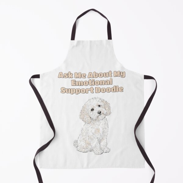 Item preview, Goldendoodle Emotional Support Dog Funny Quote designed and sold by NatureUnleashed.
