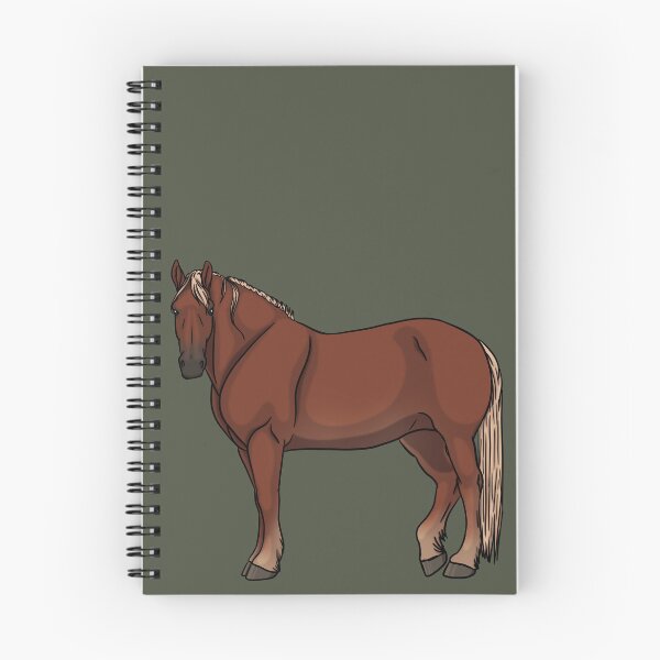 Item preview, Flaxen Red Chestnut Suffolk Punch designed and sold by Old Water Cryptid .