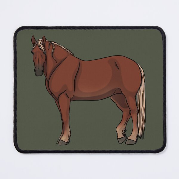 Item preview, Flaxen Red Chestnut Suffolk Punch designed and sold by Old Water Cryptid .