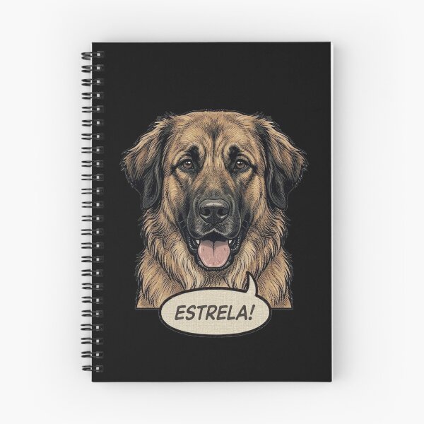 Item preview, Estrela Mountain Dog Retro Vintage Comic Art – Gentle Guardian Of Portugal designed and sold by Pfotenfaden.