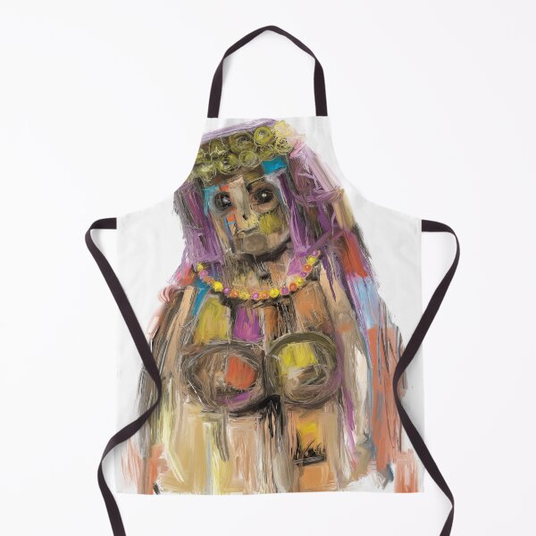 Item preview, African Queen – Abstract Expressionist Portrait designed and sold by Oluartwork .