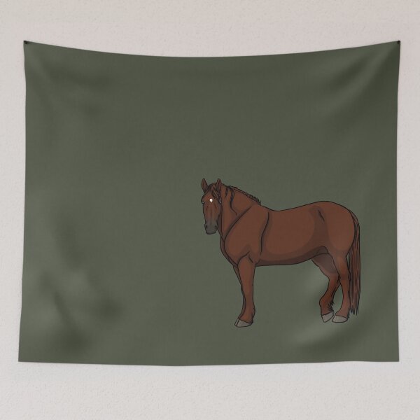 Item preview, Dark Chestnut Suffolk Punch designed and sold by Old Water Cryptid .