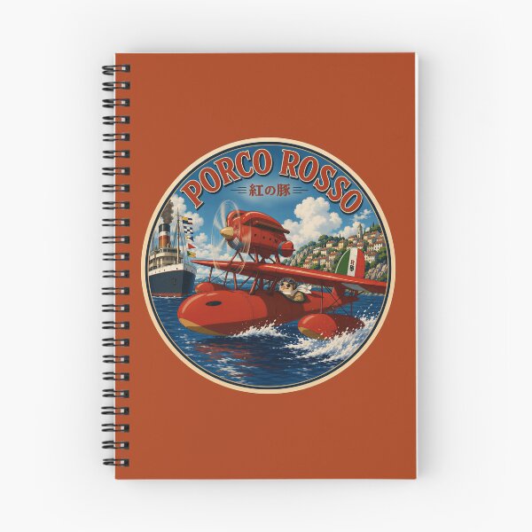 Item preview, Classic illustration of Porco Rosso in a seaplane designed and sold by killem667.