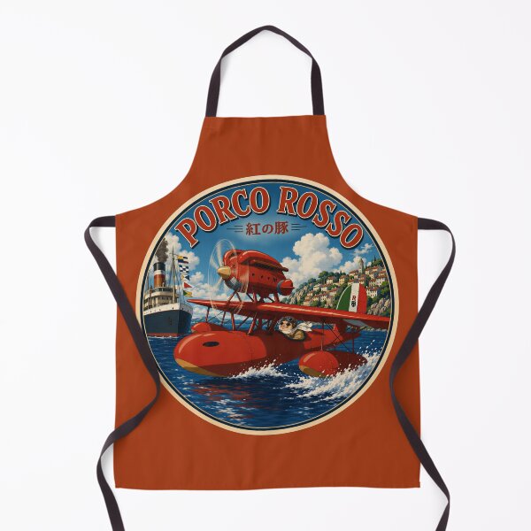 Item preview, Classic illustration of Porco Rosso in a seaplane designed and sold by killem667.