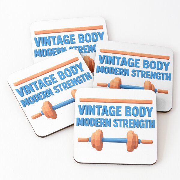 Item preview, VINTAGE BODY. MODERN STRENGTH. designed and sold by MaciejErdon.