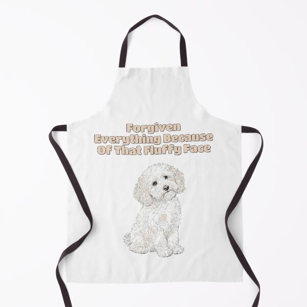 Item preview, Goldendoodle Fluffy Face Forgiven Funny Dog Quote designed and sold by NatureUnleashed.