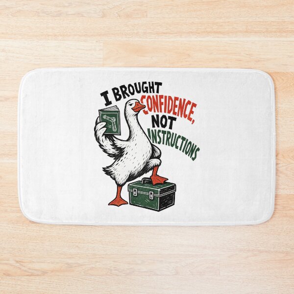 Item preview, Confidence Not Instructions Goose Meme designed and sold by NextLevelThread.