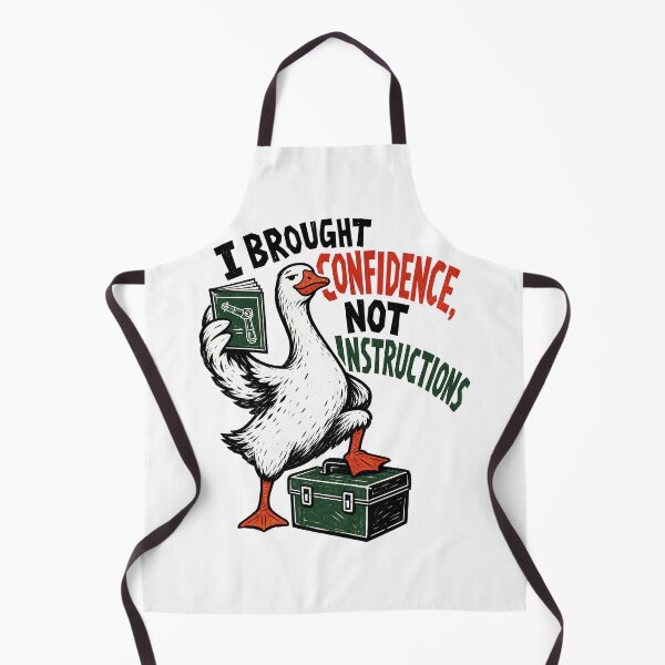 Item preview, Confidence Not Instructions Goose Meme designed and sold by NextLevelThread.