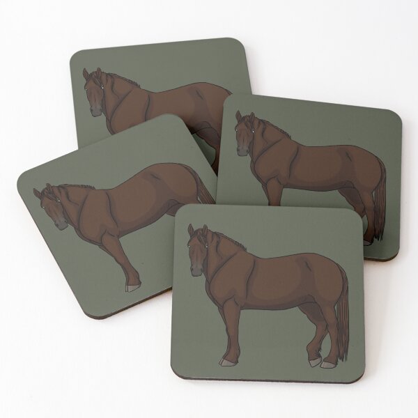 Item preview, Liver Chestnut Suffolk Punch designed and sold by Old Water Cryptid .