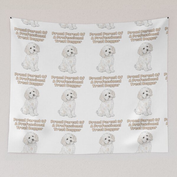 Item preview, Goldendoodle Treat Begging Funny Dog Parent Quote designed and sold by NatureUnleashed.