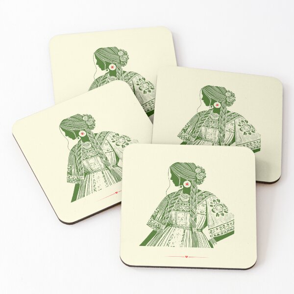 Item preview, Mexican Woman Attire - Wall Art designed and sold by ArtbyAfroditi.