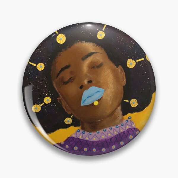 Item preview, Portrait Painting Woman Space Stars Astronomy  designed and sold by CristianJArt.