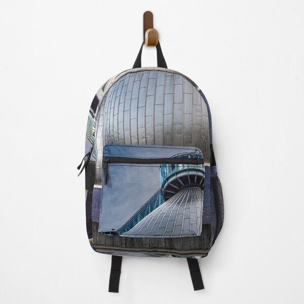 Item preview, Industrial Silos Against Blue Sky designed and sold by Gerard Fornarotto.