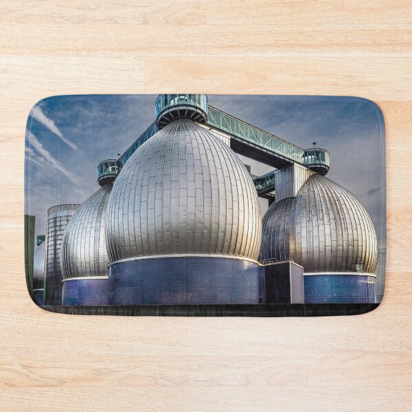 Item preview, Industrial Silos Against Blue Sky designed and sold by Gerard Fornarotto.