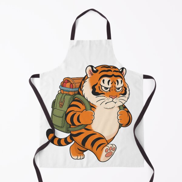 Item preview, Chubby Tiger Hiking With Camping Backpack designed and sold by aigcx.