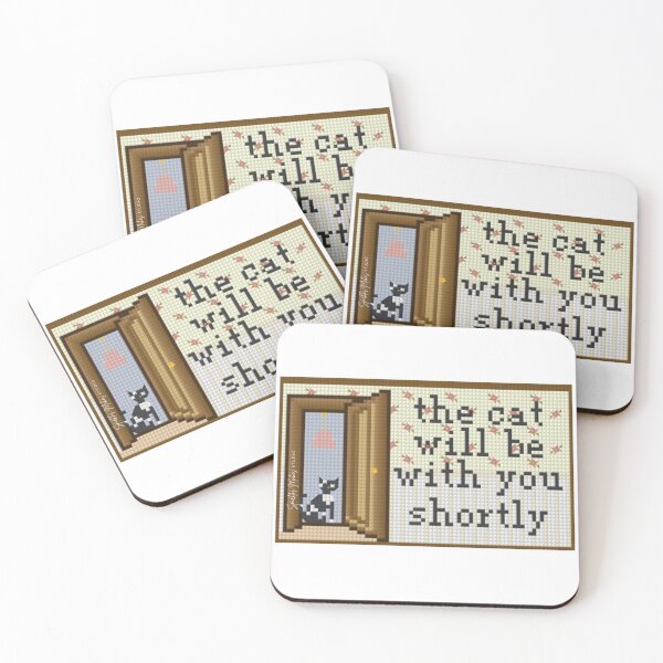 Item preview, Nosy Cat designed and sold by SparklesMakesStudio.