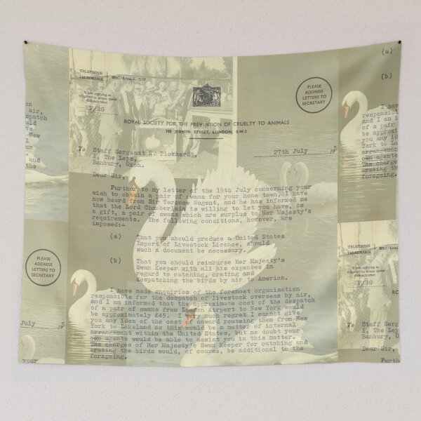 Item preview, Lakeland Swans designed and sold by Willow-Ivy.