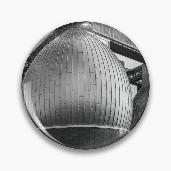 Item preview, Industrial Silos Against Blue Sky B+W designed and sold by Gerard Fornarotto.