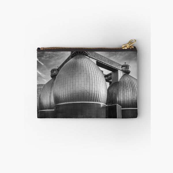 Item preview, Industrial Silos Against Blue Sky B+W designed and sold by Gerard Fornarotto.