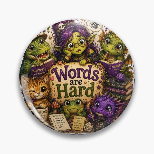 Artikelvorschau, Wörter entworfen und verkauft von Loula the Nerd Goblin.