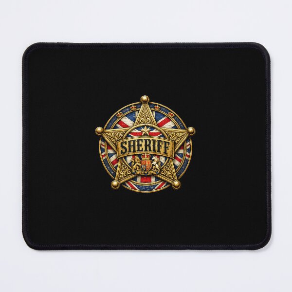 Item preview, Vintage American Sheriff Badge designed and sold by reanacreations.